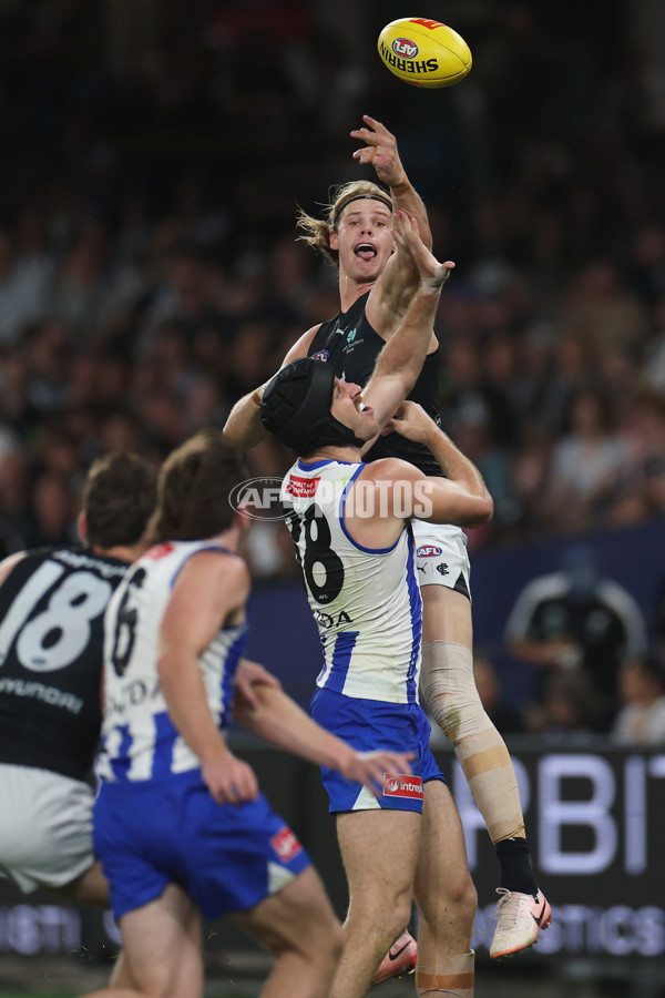 AFL 2025 Round 06 - North Melbourne v Carlton - A-58745968
