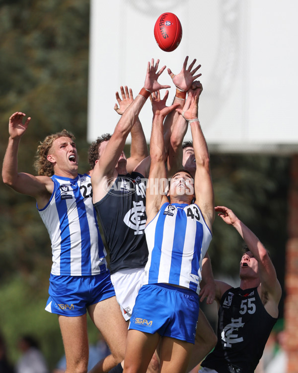 VFL 2025 Round 04 - North Melbourne v Carlton - A-58746009