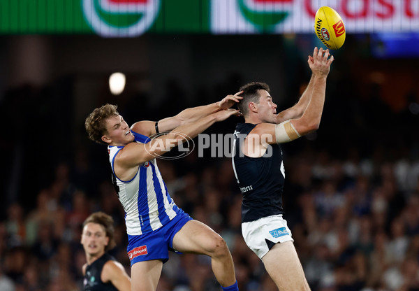 AFL 2025 Round 06 - North Melbourne v Carlton - A-58747075