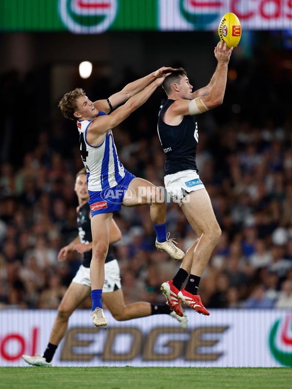 AFL 2025 Round 06 - North Melbourne v Carlton - A-58747077