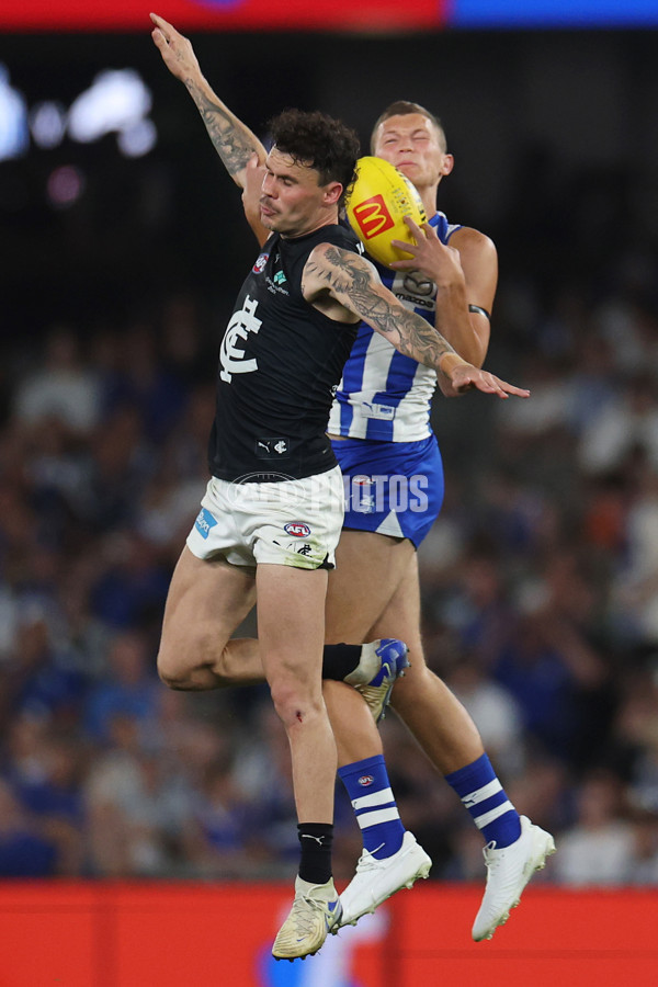 AFL 2025 Round 06 - North Melbourne v Carlton - A-58747109