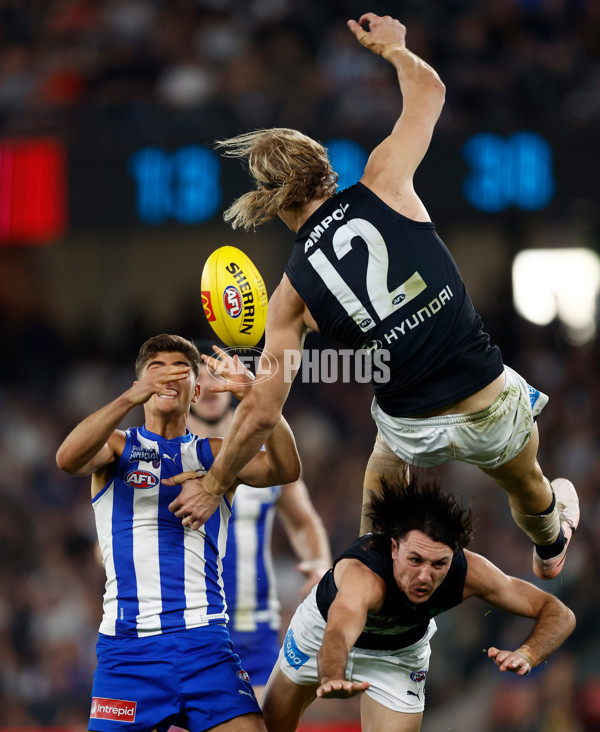 AFL 2025 Round 06 - North Melbourne v Carlton - A-58747137