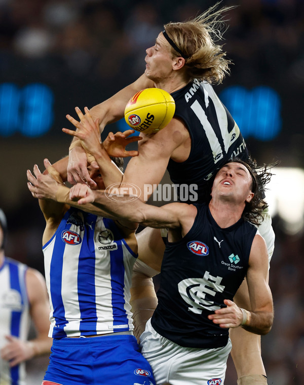 AFL 2025 Round 06 - North Melbourne v Carlton - A-58748887
