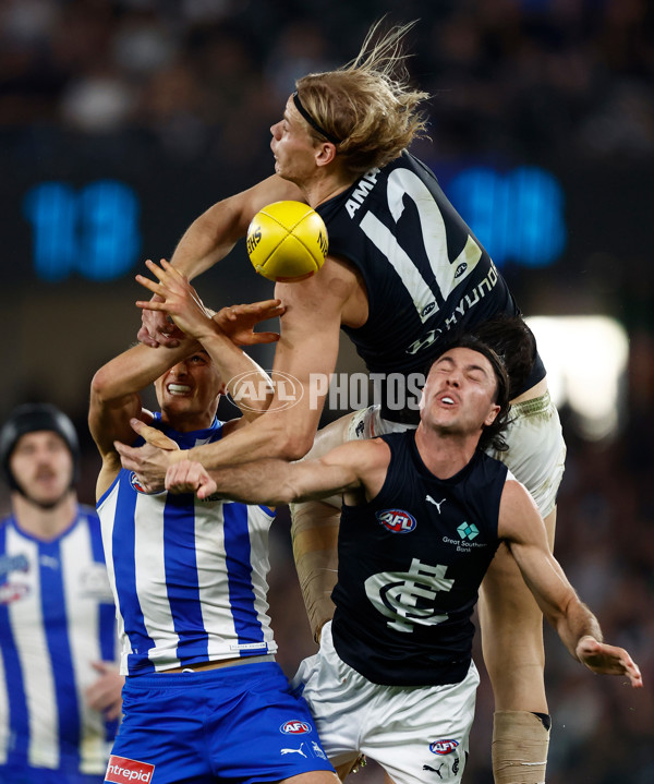 AFL 2025 Round 06 - North Melbourne v Carlton - A-58748888