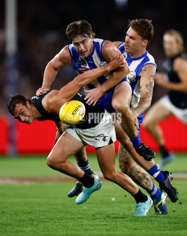 AFL 2025 Round 06 - North Melbourne v Carlton - A-58748921