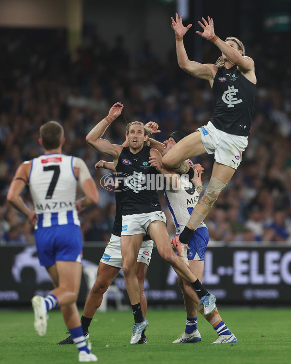 AFL 2025 Round 06 - North Melbourne v Carlton - A-58751201