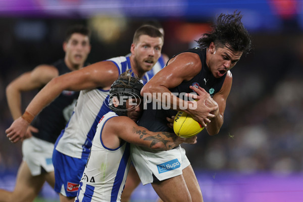 AFL 2025 Round 06 - North Melbourne v Carlton - A-58751244