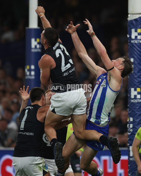AFL 2025 Round 06 - North Melbourne v Carlton - A-58751267