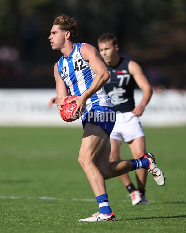 VFL 2025 Round 04 - North Melbourne v Carlton - A-58765649