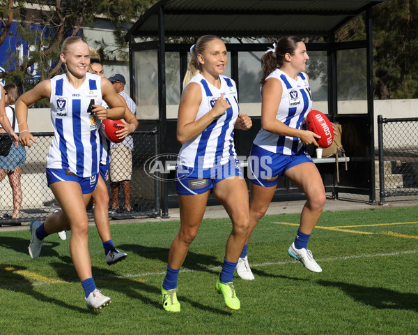 VFLW 2025 Round 01 - North Melbourne v Carlton - A-58768695