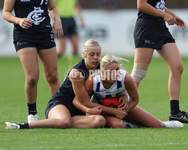 VFLW 2025 Round 01 - North Melbourne v Carlton - A-58768745