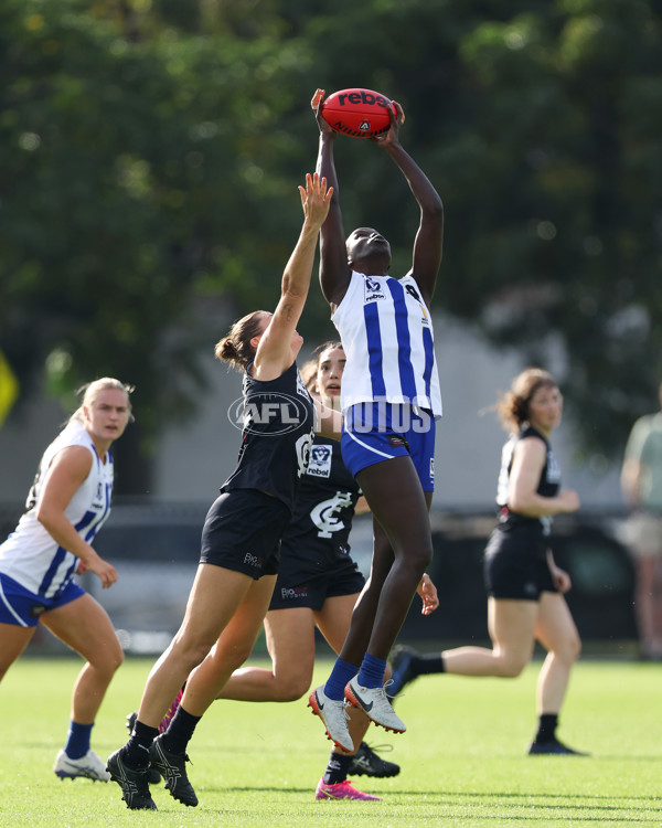 VFLW 2025 Round 01 - North Melbourne v Carlton - A-58768844