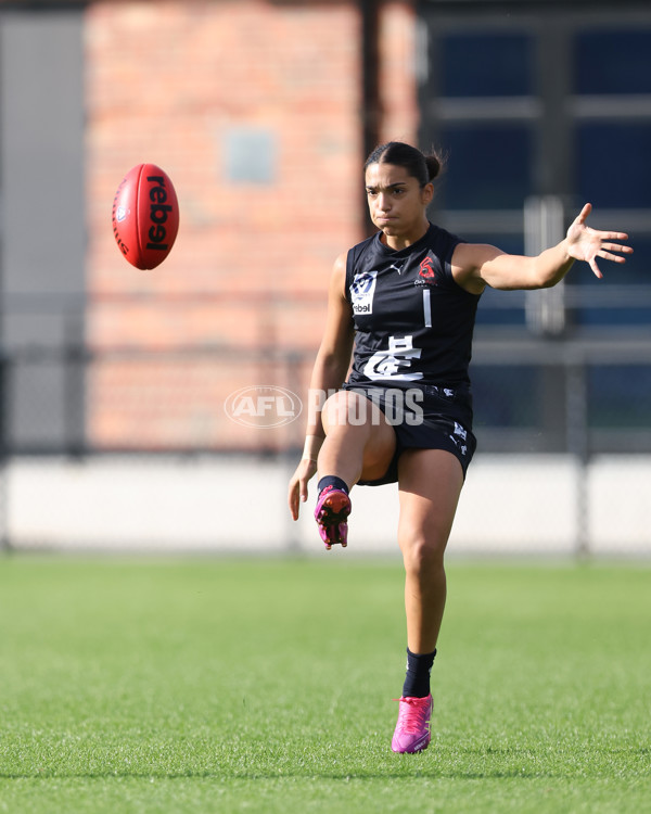 VFLW 2025 Round 01 - North Melbourne v Carlton - A-58768863