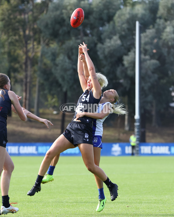 VFLW 2025 Round 01 - North Melbourne v Carlton - A-58771022