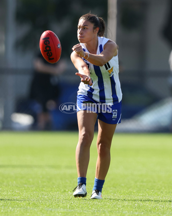 VFLW 2025 Round 01 - North Melbourne v Carlton - A-58771068