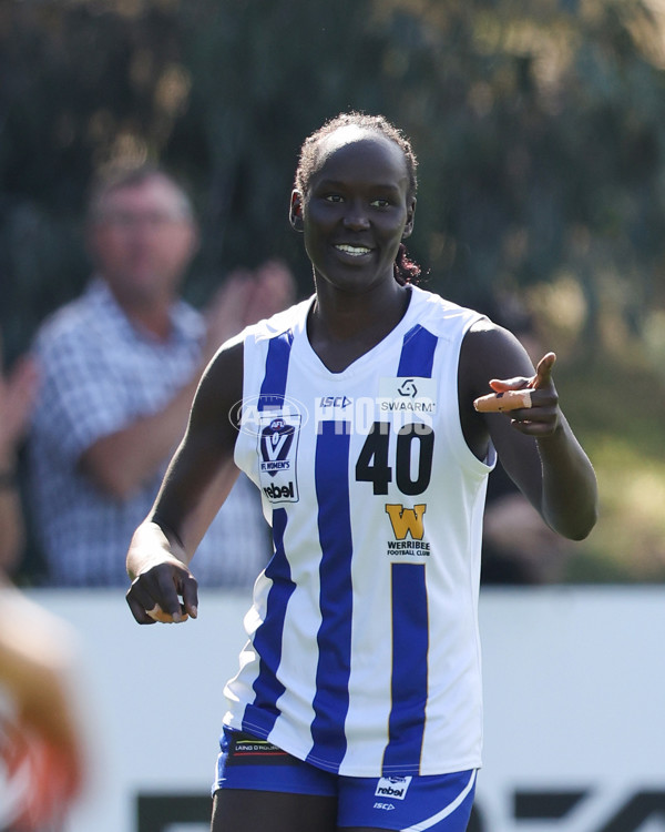 VFLW 2025 Round 01 - North Melbourne v Carlton - A-58771080