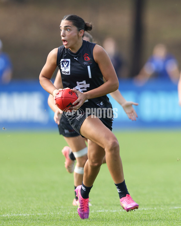 VFLW 2025 Round 01 - North Melbourne v Carlton - A-58771537