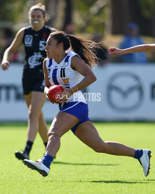 VFLW 2025 Round 01 - North Melbourne v Carlton - A-58771552