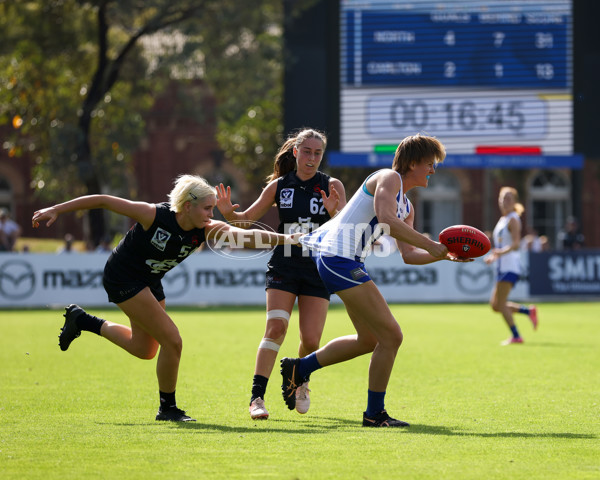 VFLW 2025 Round 01 - North Melbourne v Carlton - A-58771553