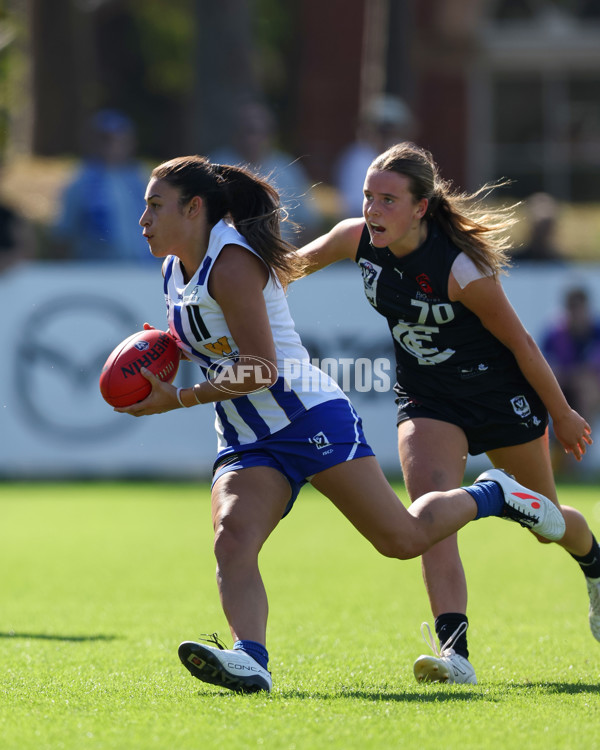 VFLW 2025 Round 01 - North Melbourne v Carlton - A-58773418