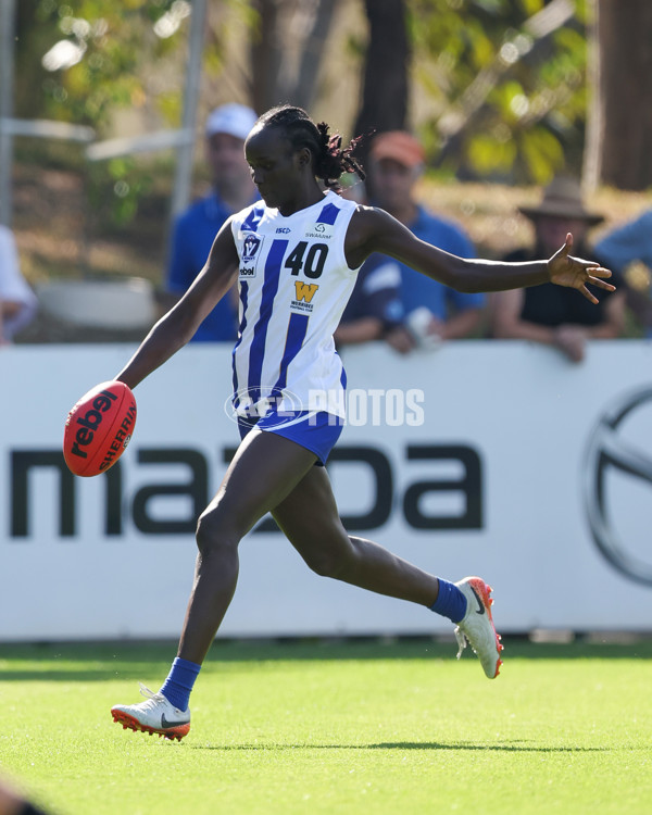 VFLW 2025 Round 01 - North Melbourne v Carlton - A-58773425