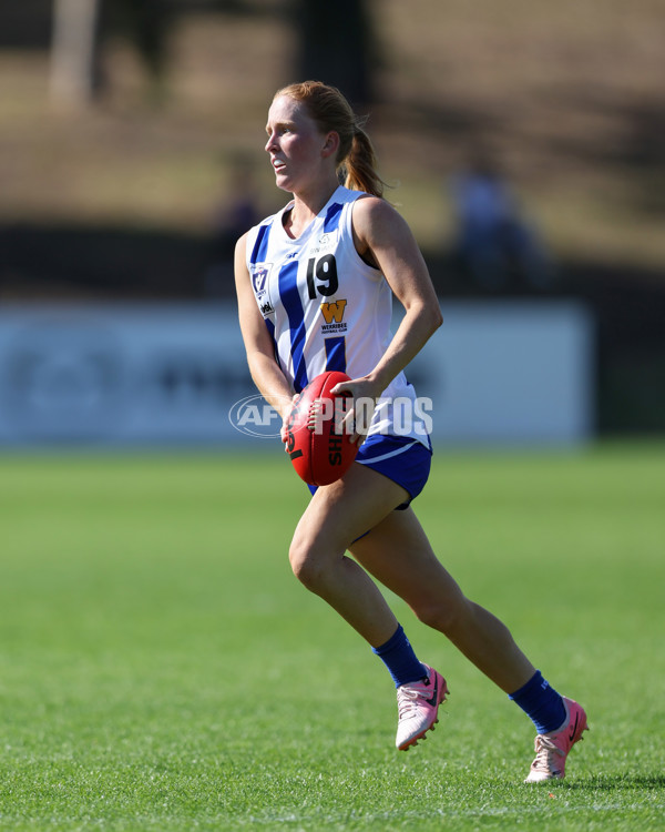 VFLW 2025 Round 01 - North Melbourne v Carlton - A-58773427