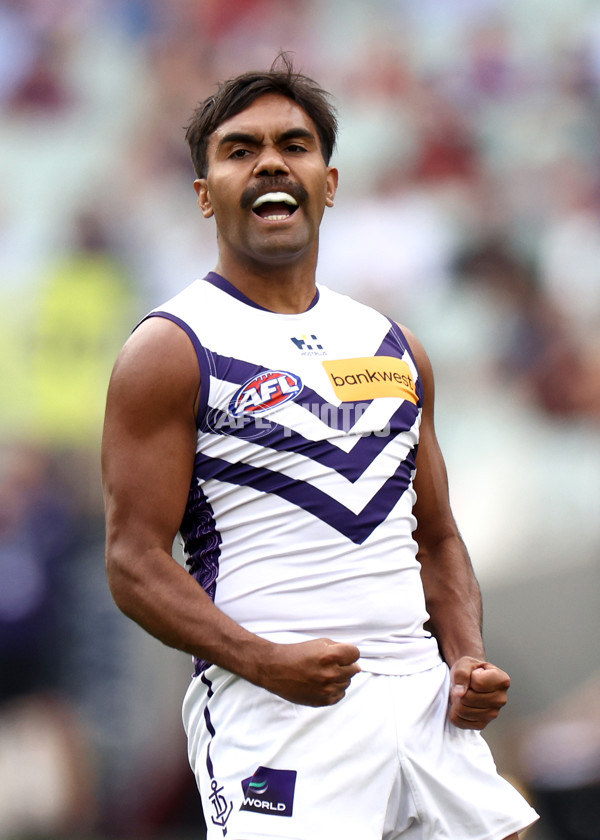 AFL 2025 Round 06 - Melbourne v Fremantle - A-58777495