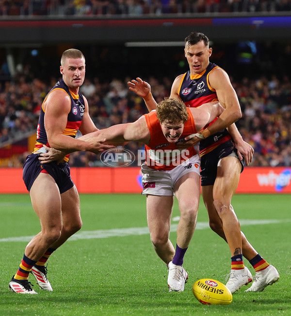 AFL 2025 Round 06 - Adelaide v GWS - A-58791614