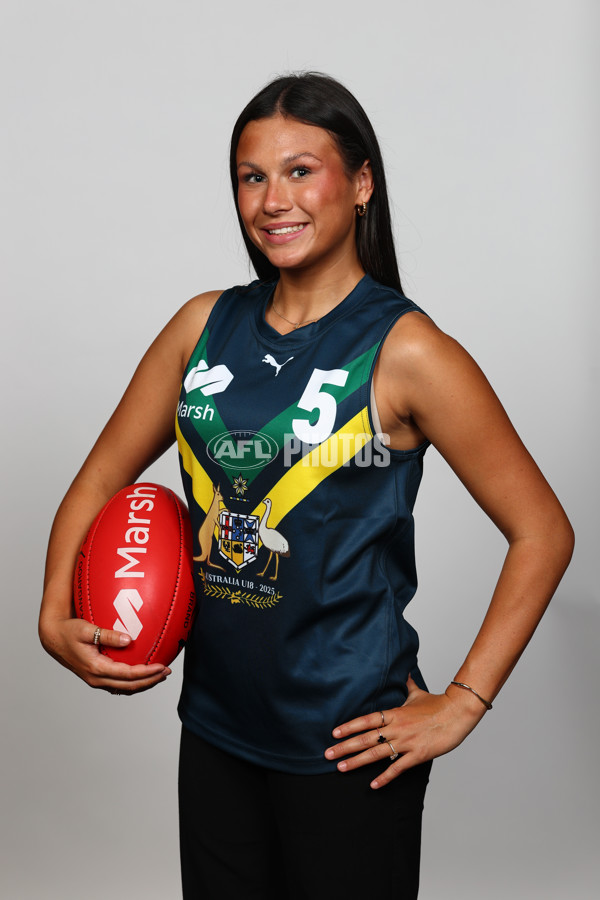 2025 Marsh AFL National Academy Girls Jumper Presentation - A-58804809