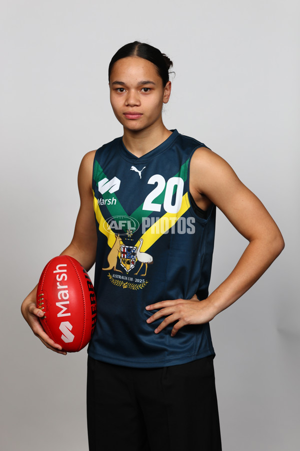 2025 Marsh AFL National Academy Girls Jumper Presentation - A-58804810
