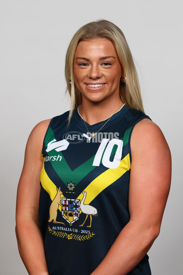 2025 Marsh AFL National Academy Girls Jumper Presentation - A-58804814