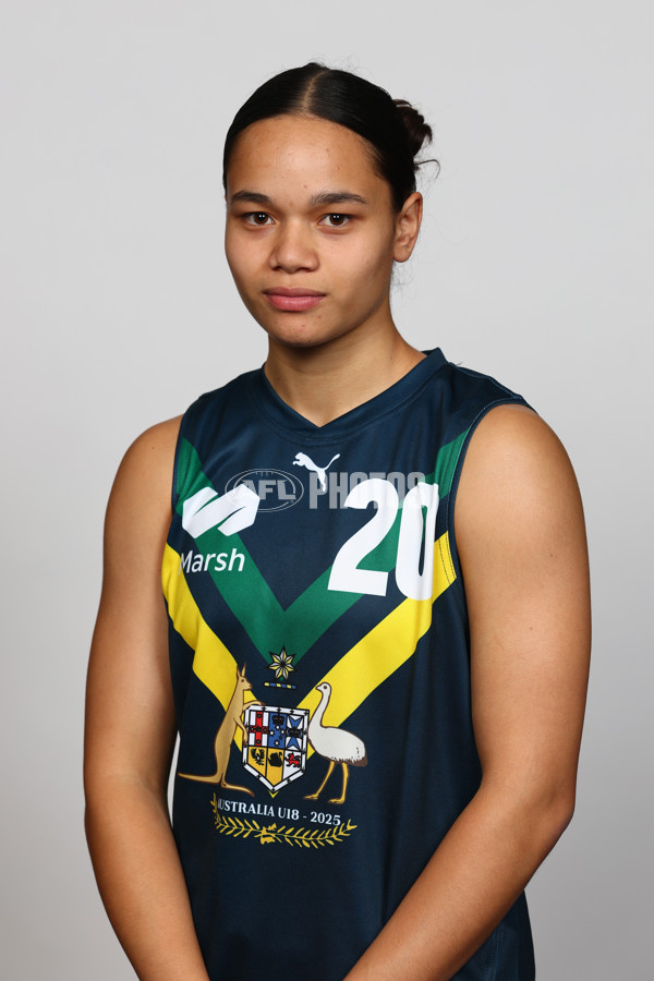 2025 Marsh AFL National Academy Girls Jumper Presentation - A-58804815