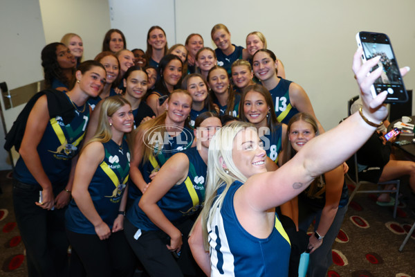 2025 Marsh AFL National Academy Girls Jumper Presentation - A-58804816