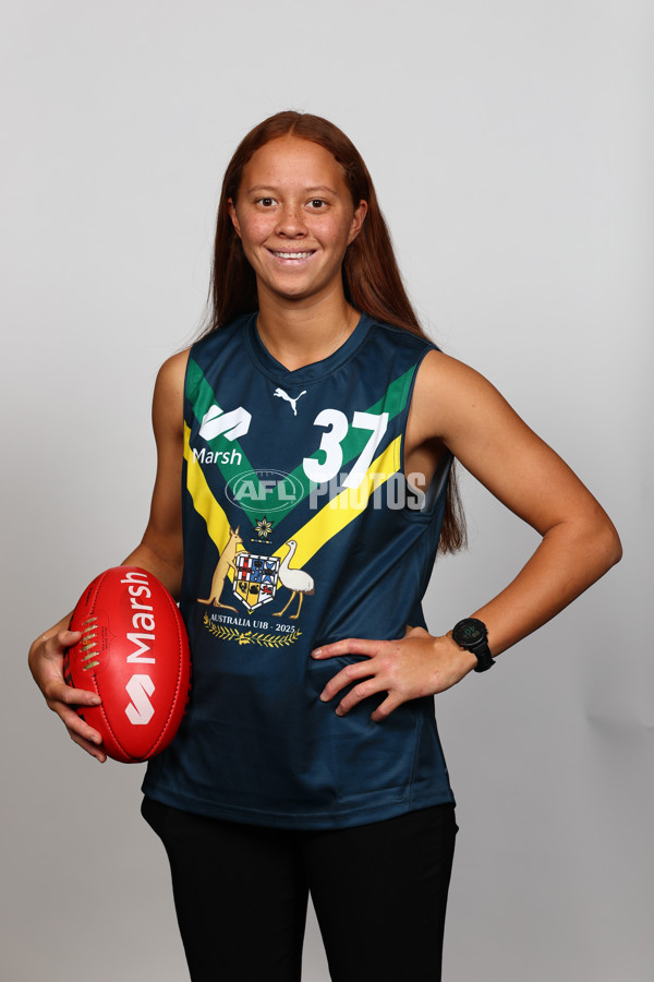 2025 Marsh AFL National Academy Girls Jumper Presentation - A-58804818
