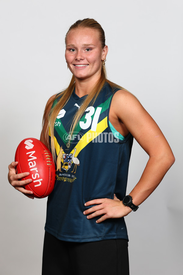 2025 Marsh AFL National Academy Girls Jumper Presentation - A-58806850