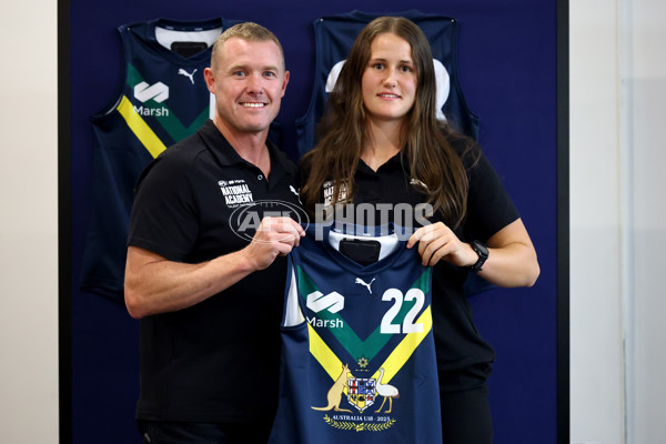 2025 Marsh AFL National Academy Girls Jumper Presentation - A-58807561