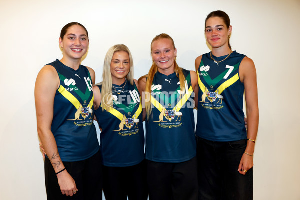 2025 Marsh AFL National Academy Girls Jumper Presentation - A-58807580
