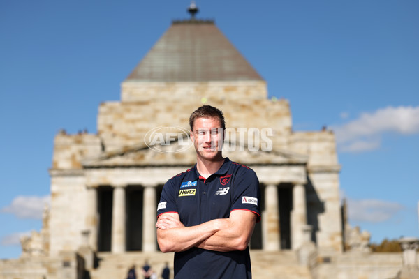 AFL 2025 Media - Melbourne Demons ANZAC Day Media Opportunity 230425 - A-58922458