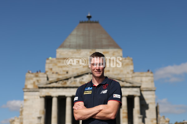AFL 2025 Media - Melbourne Demons ANZAC Day Media Opportunity 230425 - A-58922459