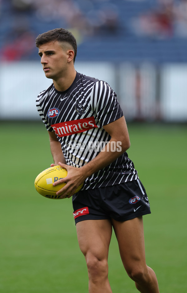 AFL 2025 Round 07 - Collingwood v Essendon - A-58940703