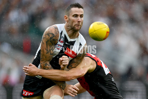 AFL 2025 Round 07 - Collingwood v Essendon - A-58942942