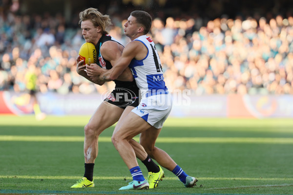 AFL 2025 Round 07 - Port Adelaide v North Melbourne - A-58984454