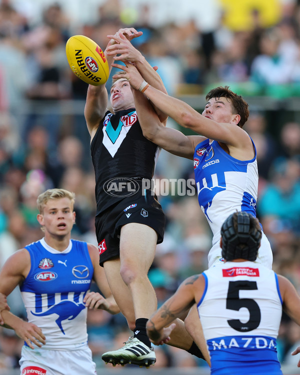 AFL 2025 Round 07 - Port Adelaide v North Melbourne - A-58985462