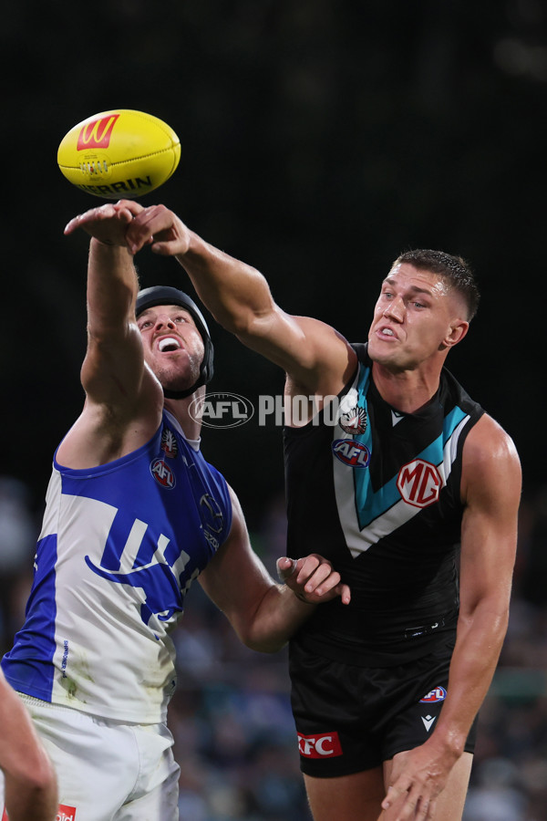 AFL 2025 Round 07 - Port Adelaide v North Melbourne - A-58985510