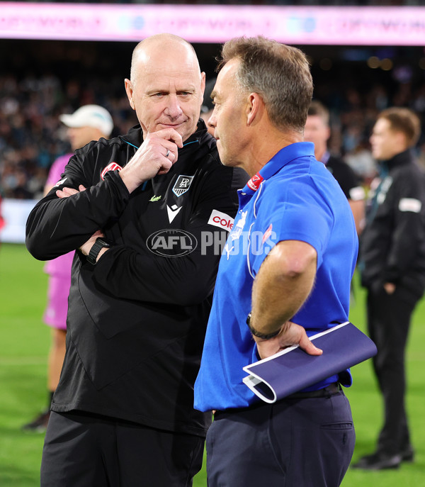 AFL 2025 Round 07 - Port Adelaide v North Melbourne - A-58990939