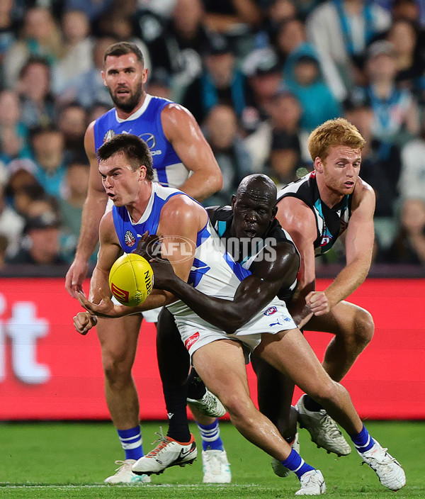 AFL 2025 Round 07 - Port Adelaide v North Melbourne - A-58995403