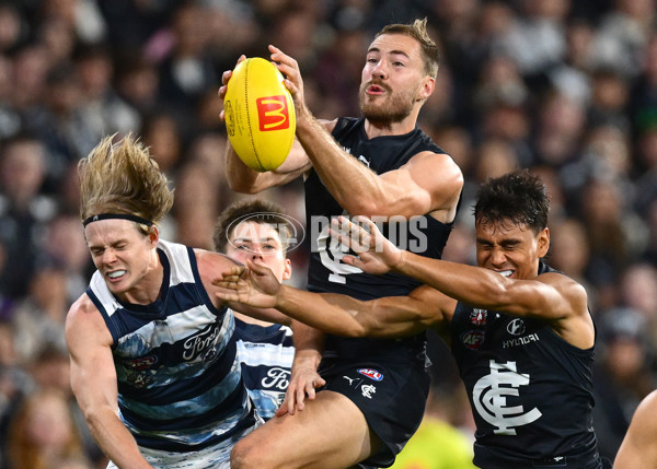 AFL 2025 Round 07 - Carlton v Geelong - A-59032165