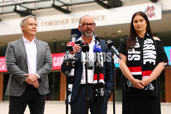 AFL 2025 Media - St Kilda Media Opportunity 280425 - A-59037424