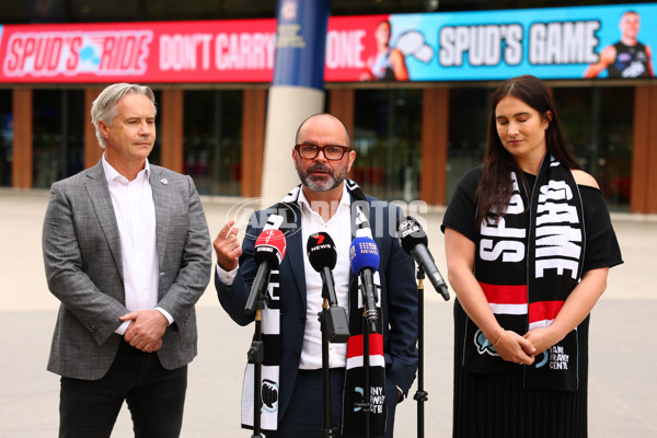 AFL 2025 Media - St Kilda Media Opportunity 280425 - A-59039373