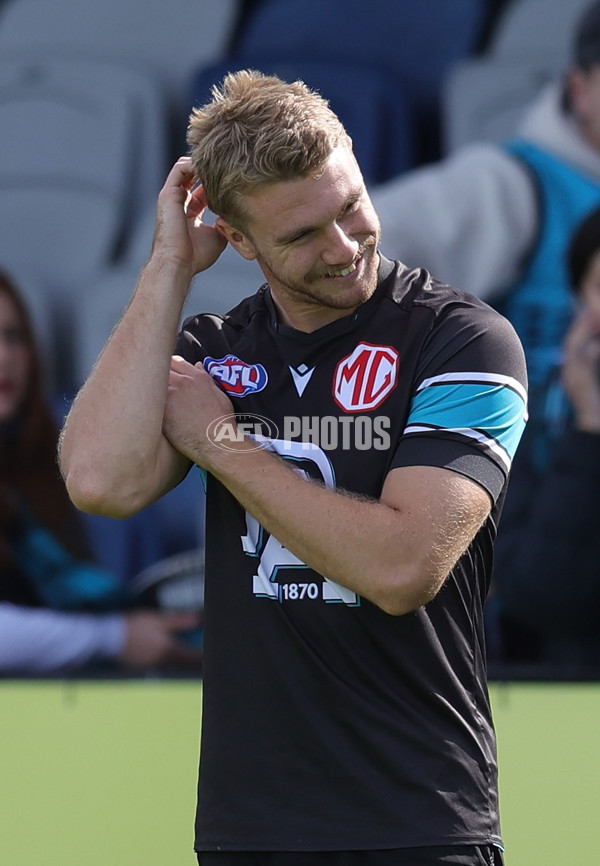 AFL 2025 Round 08 - Western Bulldogs v Port Adelaide - A-59141387